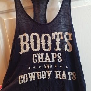 Western tank top